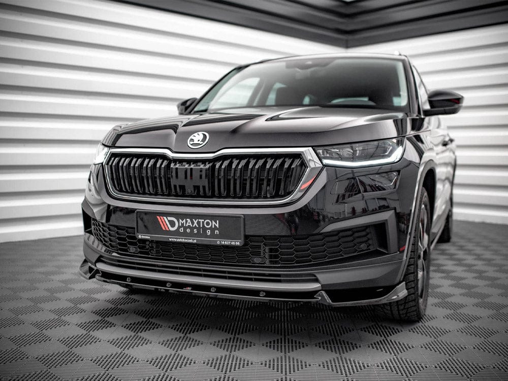 Maxton Design Front Splitter V.1 Skoda Kodiaq MK1 Facelift 2021- Maxton Design SR