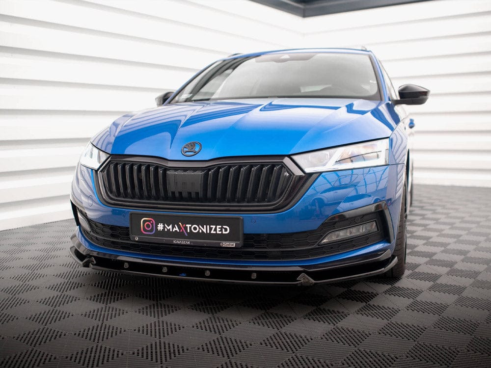 Maxton Design Front Splitter V.1 Skoda Octavia Sportline Mk4 Maxton Design SR