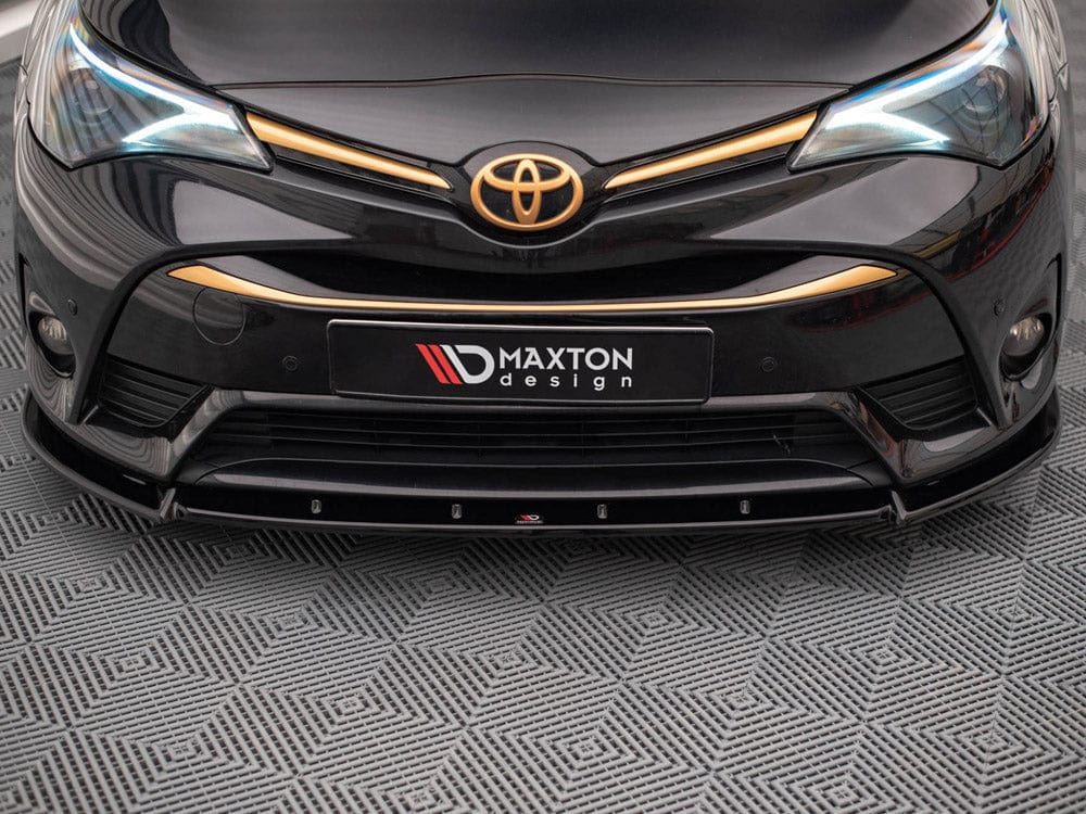 Maxton Design Front Splitter V.1 Toyota Avensis MK3.5 2015-2018 Maxton Design SR