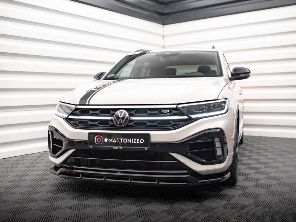 Maxton Design Front Splitter V.1 Volkswagen T-Roc R Mk1 Facelift Maxton Design SR