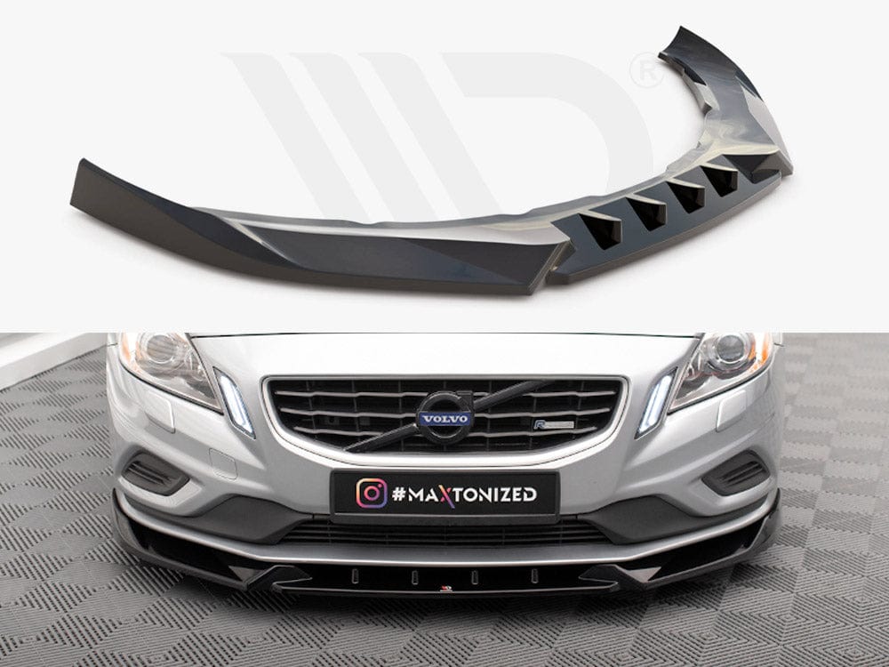 Maxton Design Front Splitter V.1 Volvo S60 R-Design Mk2 Maxton Design SR