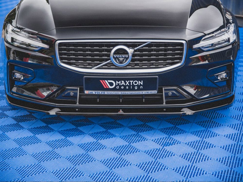 Maxton Design Front Splitter V.1 Volvo S60/V60 R-design MK3 2018- Maxton Design SR