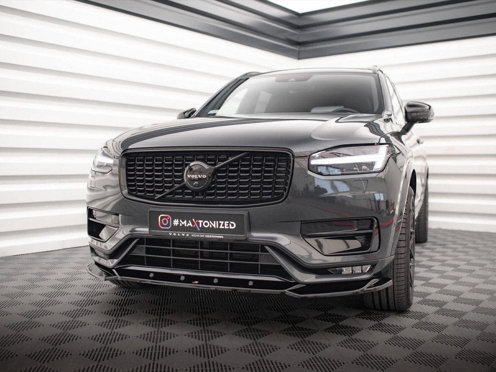 Maxton Design Front Splitter V.1 Volvo XC90 R-Design Mk2 Facelift Maxton Design SR