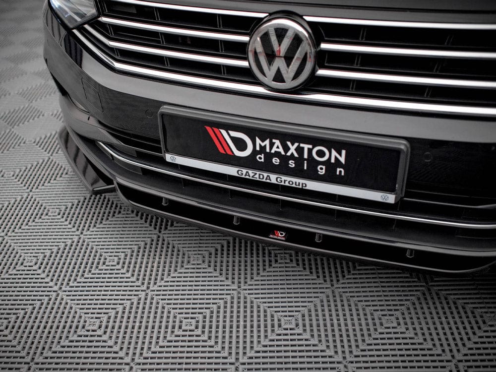 Maxton Design Front Splitter V.1 VW Passat B8 Facelift 2019- Maxton Design SR