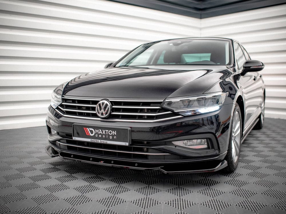 Maxton Design Front Splitter V.1 VW Passat B8 Facelift 2019- Maxton Design SR