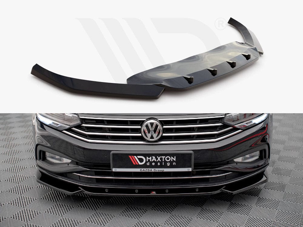 Maxton Design Front Splitter V.1 VW Passat B8 Facelift 2019- Maxton Design SR