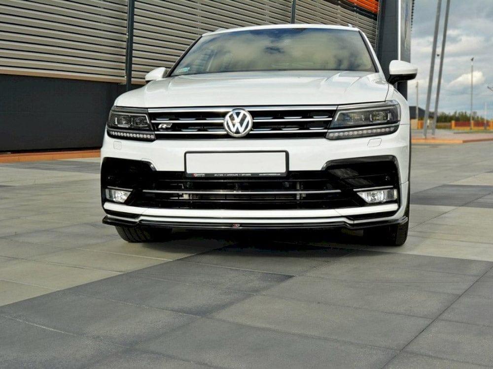 Maxton Design Front Splitter V.1 VW Tiguan MK 2 R-line 2015-2019 Maxton Design SR