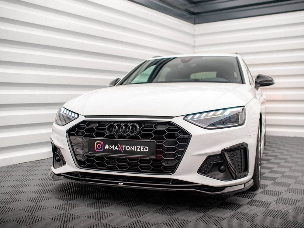 Maxton Design Front Splitter V.2 Audi A4 S-Line / S4 B9 Facelift Maxton Design SR