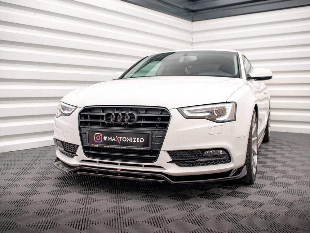 Maxton Design Front Splitter V.2 Audi A5 Coupe 8T Facelift Maxton Design SR