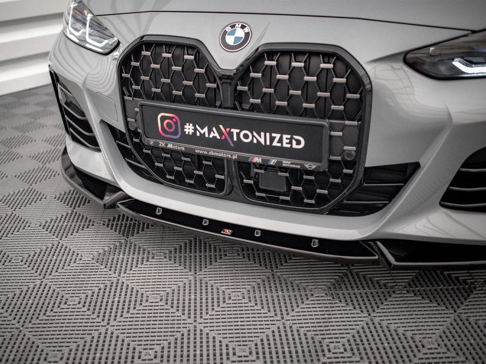 Maxton Design Front Splitter V.2 BMW 4 / i4 Gran Coupe M-Pack G26 Maxton Design SR