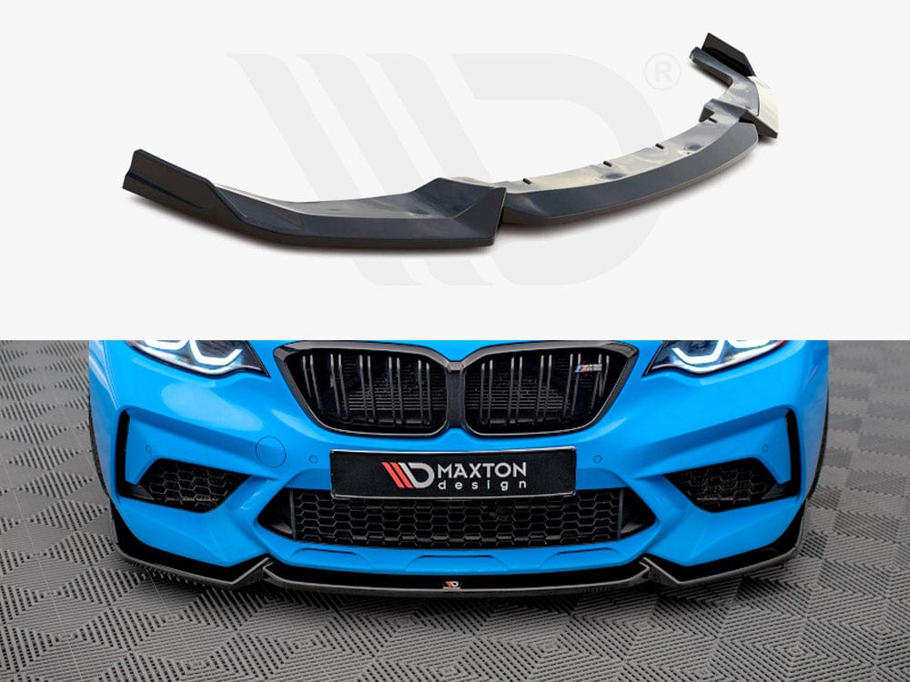Maxton Design Front Splitter V.2 Bmw M2 Competition F87 2018-2020 Maxton Design SR