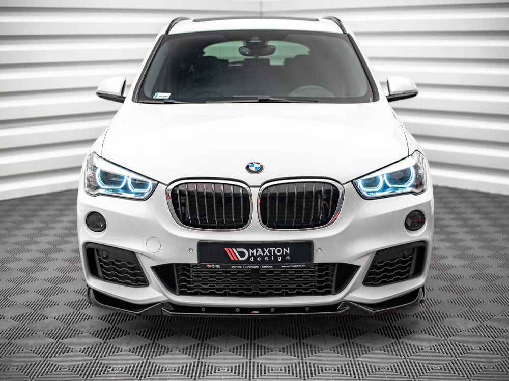 Maxton Design Front Splitter V.2 Bmw X1 M-pack F48 2015-2019 Maxton Design SR
