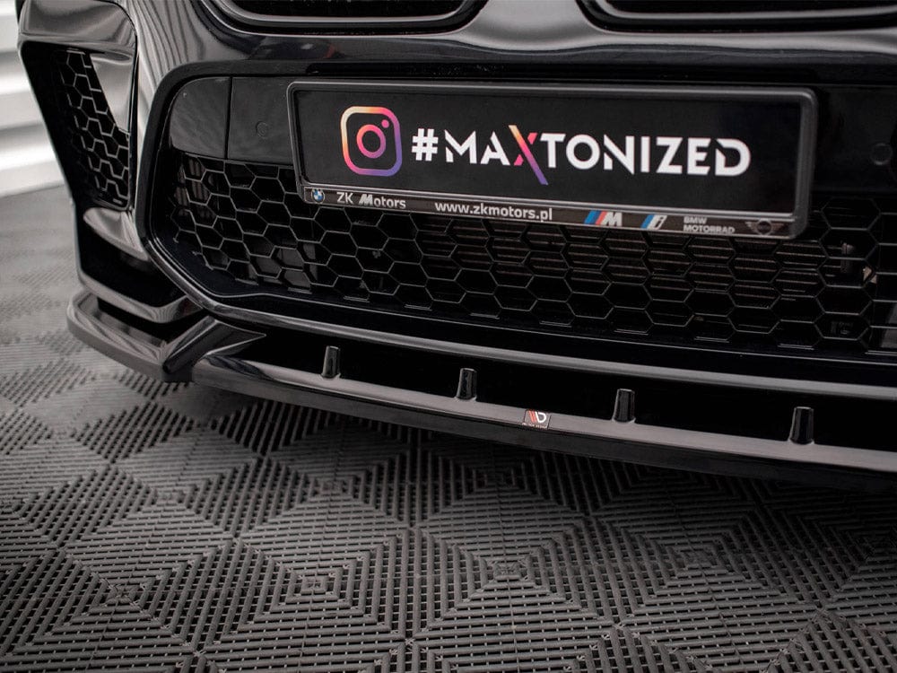 Maxton Design Front Splitter V.2 BMW X6 M F96 Maxton Design SR