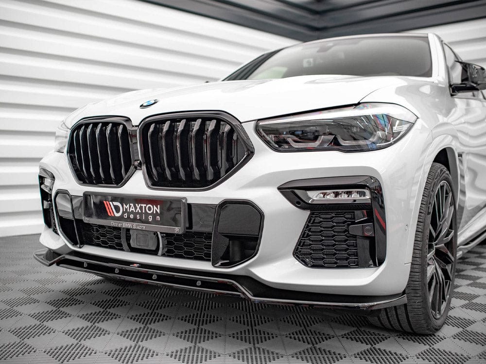Maxton Design Front Splitter V.2 BMW X6 M-Pack G06 Maxton Design SR