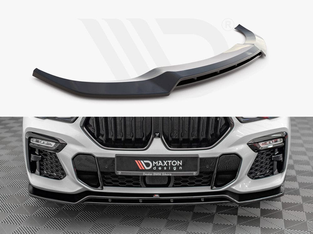 Maxton Design Front Splitter V.2 BMW X6 M-Pack G06 Maxton Design SR