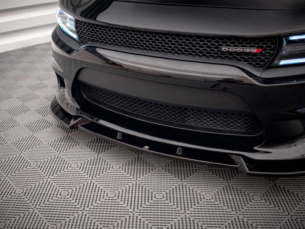 Maxton Design Front Splitter V.2 Dodge Charger SRT MK7 Facelift Maxton Design SR