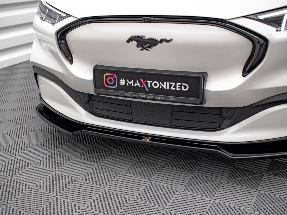 Maxton Design Front Splitter V.2 Ford Mustang Mach-e MK1 Maxton Design SR