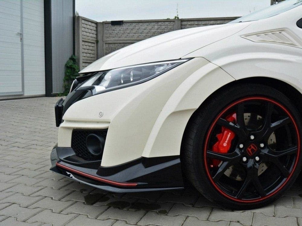 Maxton Design Front Splitter V.2 Honda Civic IX Type R 2015-2017 Maxton Design SR