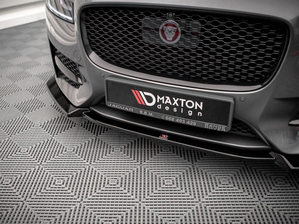 Maxton Design Front Splitter V.2 Jaguar XF R-sport MK2 2015-2020 Maxton Design SR