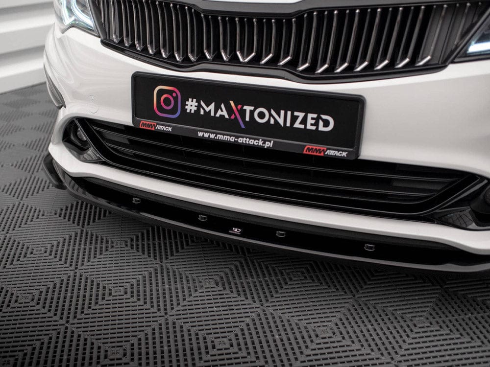 Maxton Design Front Splitter V.2 Kia Optima Mk4 Facelift Maxton Design SR