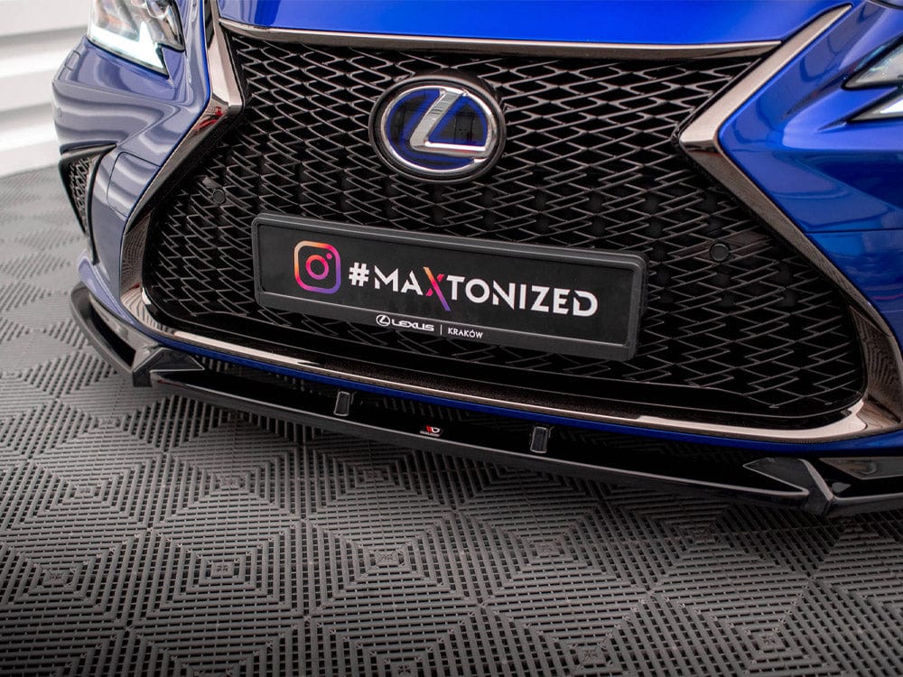 Maxton Design Front Splitter V.2 Lexus ES F Sport Mk7 Maxton Design SR