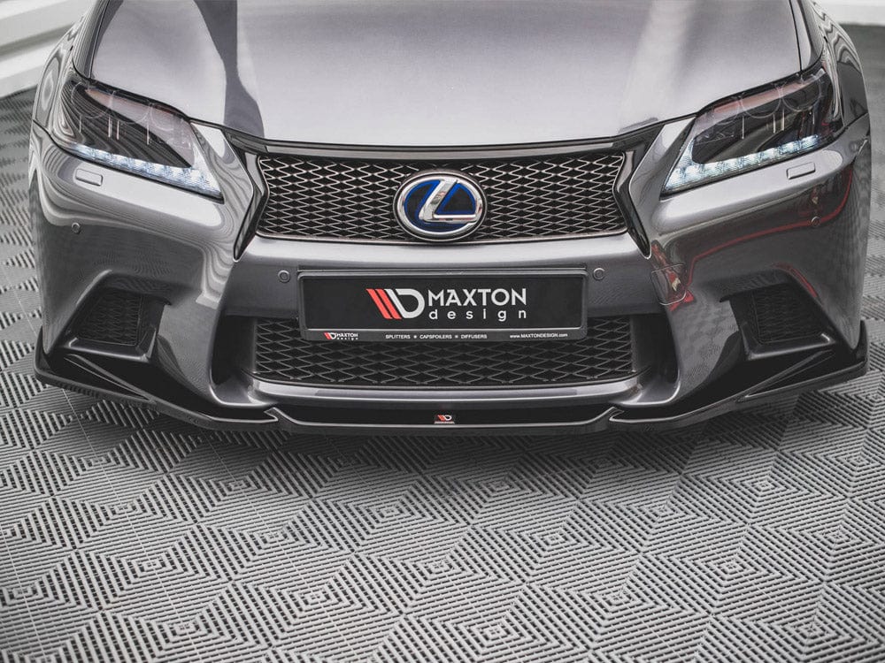 Maxton Design Front Splitter V.2 Lexus GS F Sport MK4 (L10) 2012-2015 Maxton Design SR