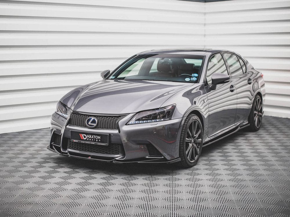 Maxton Design Front Splitter V.2 Lexus GS F Sport MK4 (L10) 2012-2015 Maxton Design SR
