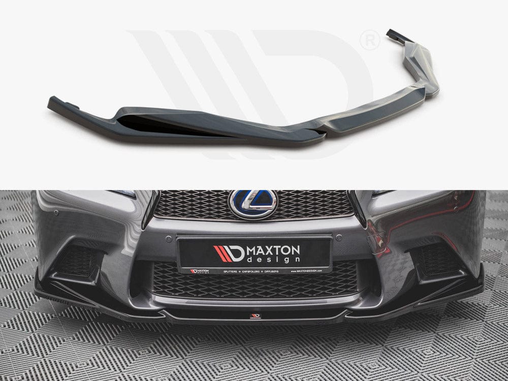 Maxton Design Front Splitter V.2 Lexus GS F Sport MK4 (L10) 2012-2015 Maxton Design SR