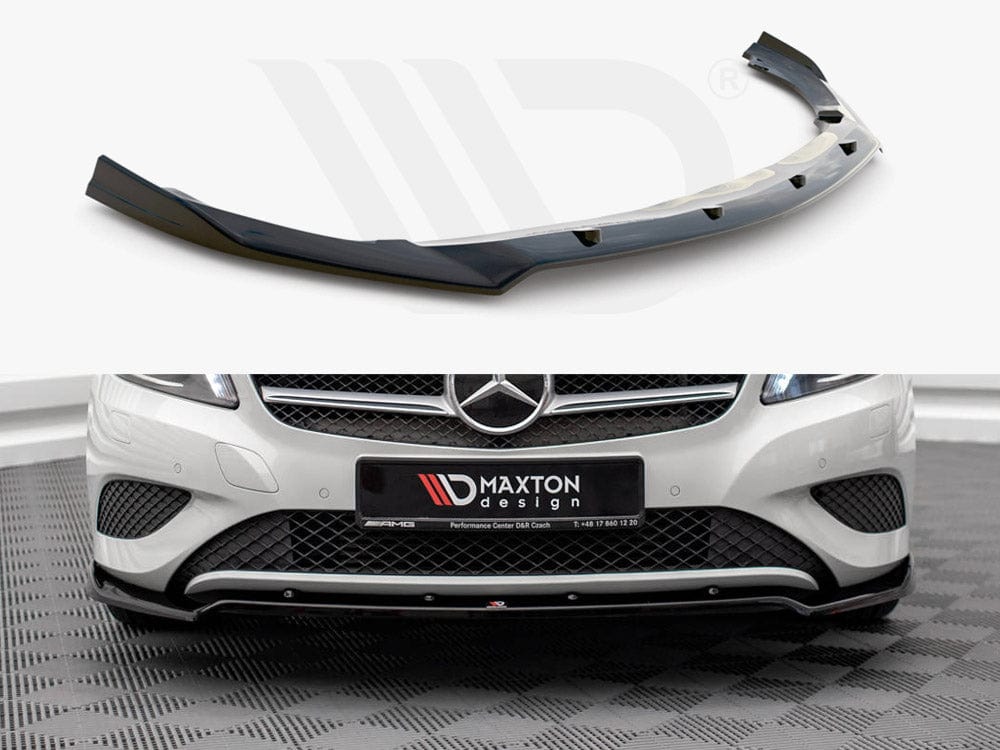 Maxton Design Front Splitter V.2 Mercedes A W176 2012-2015 Maxton Design SR
