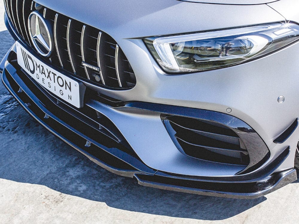 Maxton Design Front Splitter V.2 Mercedes AMG A 45 S Aero Pack W177 Maxton Design SR