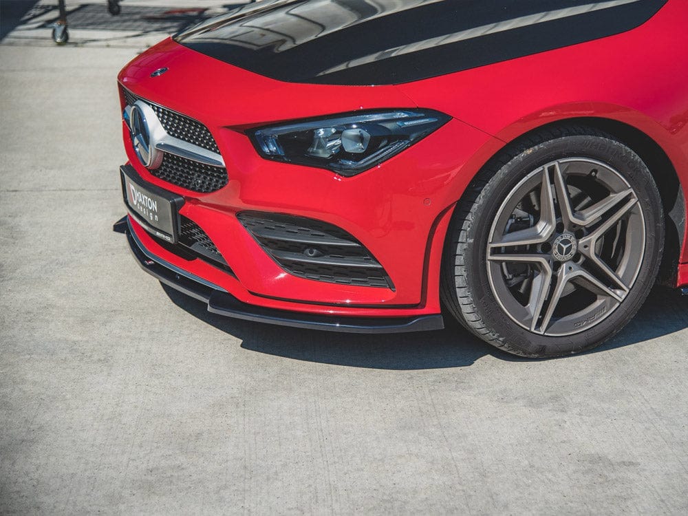 Maxton Design Front Splitter V.2 Mercedes-Benz CLA A35 AMG / AMG-Line C118 Maxton Design SR