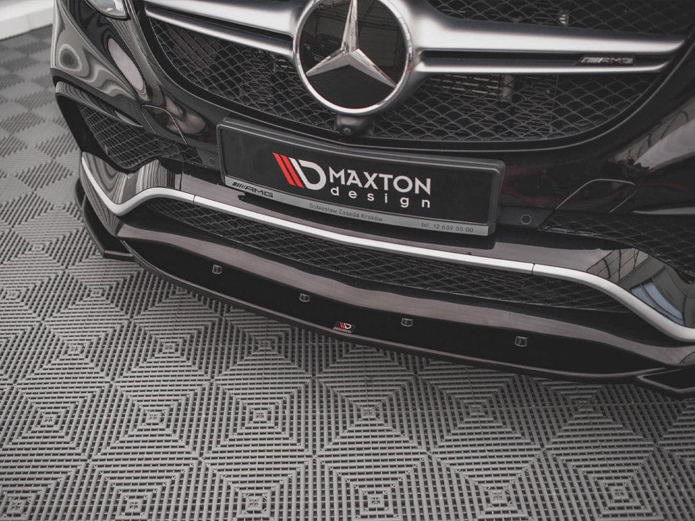 Maxton Design Front Splitter V.2 Mercedes GLE Coupe 63AMG C292 2015-2019 Maxton Design SR