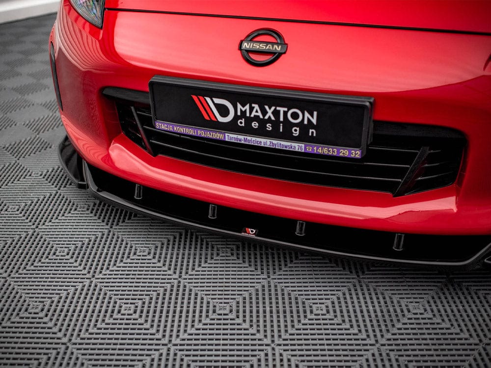Maxton Design Front Splitter V.2 Nissan 370Z Facelift 2012-2020 Maxton Design SR