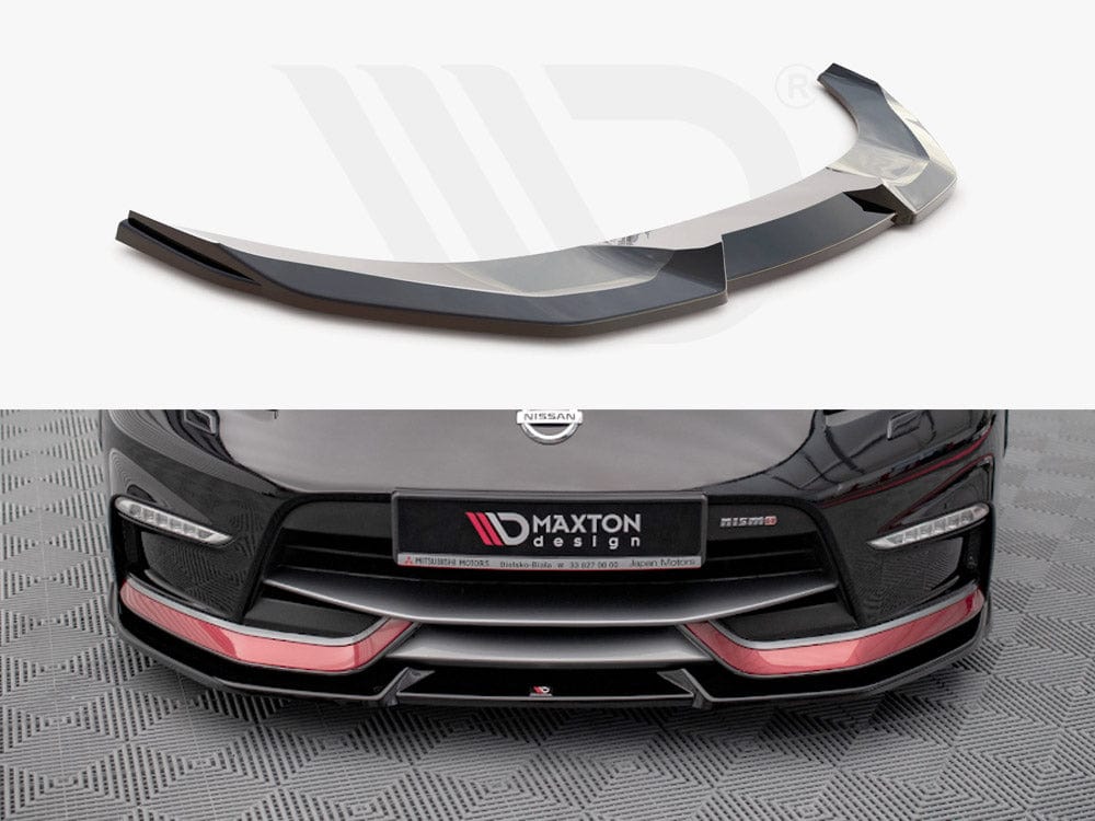 Maxton Design Front Splitter V.2 Nissan 370Z Nismo Facelift 2014-2020 Maxton Design SR