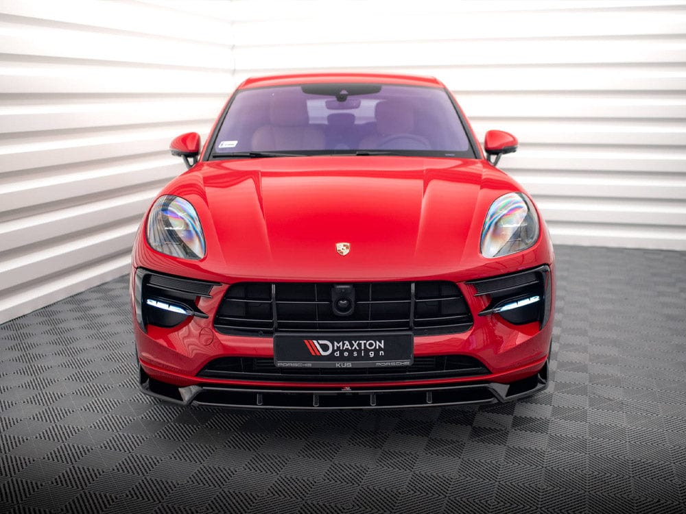 Maxton Design Front Splitter V.2 Porsche Macan Mk1 Facelift Maxton Design SR
