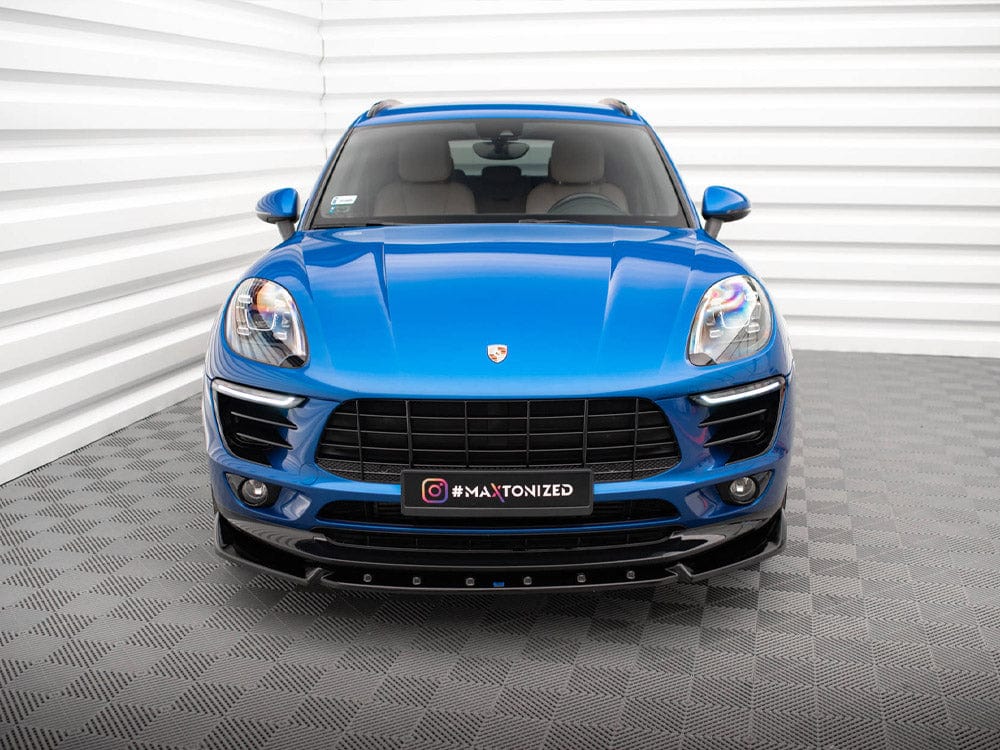 Maxton Design Front Splitter V.2 Porsche Macan Mk1 Maxton Design SR