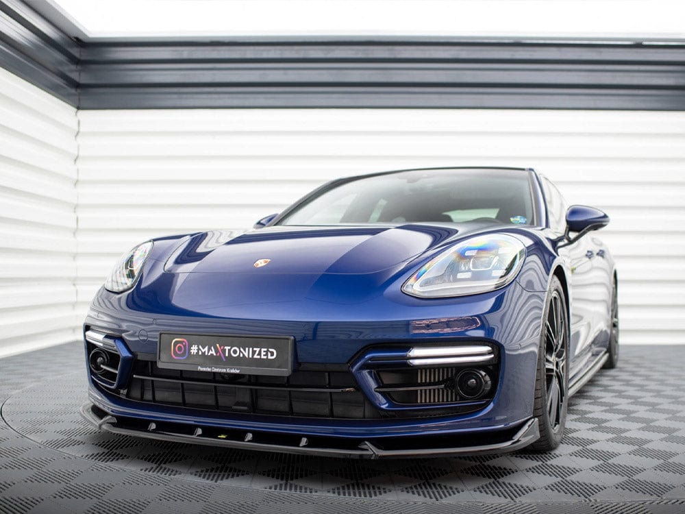 Maxton Design Front Splitter V.2 Porsche Panamera E-Hybrid 971 Facelift Maxton Design SR