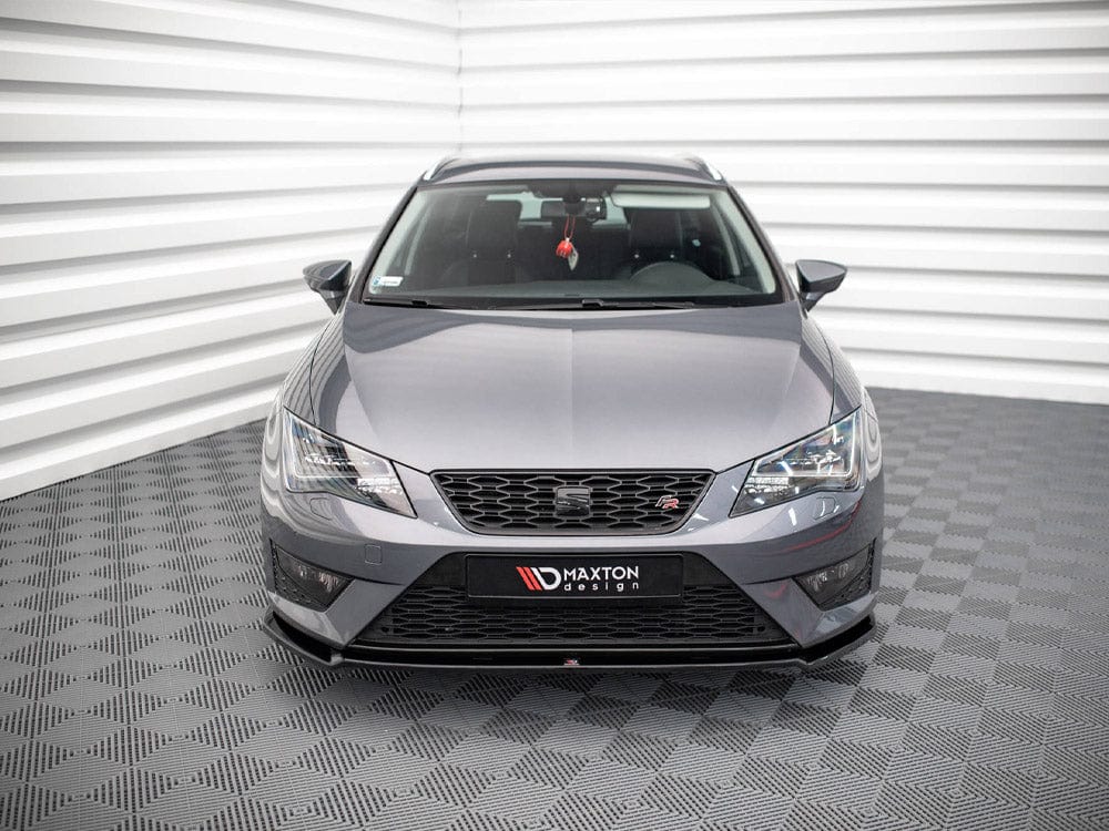 Maxton Design Front Splitter V.2 Seat Leon FR / Cupra MK3 2012-2016 Maxton Design SR