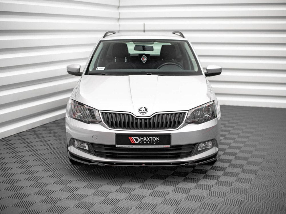 Maxton Design Front Splitter V.2 Skoda Fabia MK3 2014-2019 Maxton Design SR