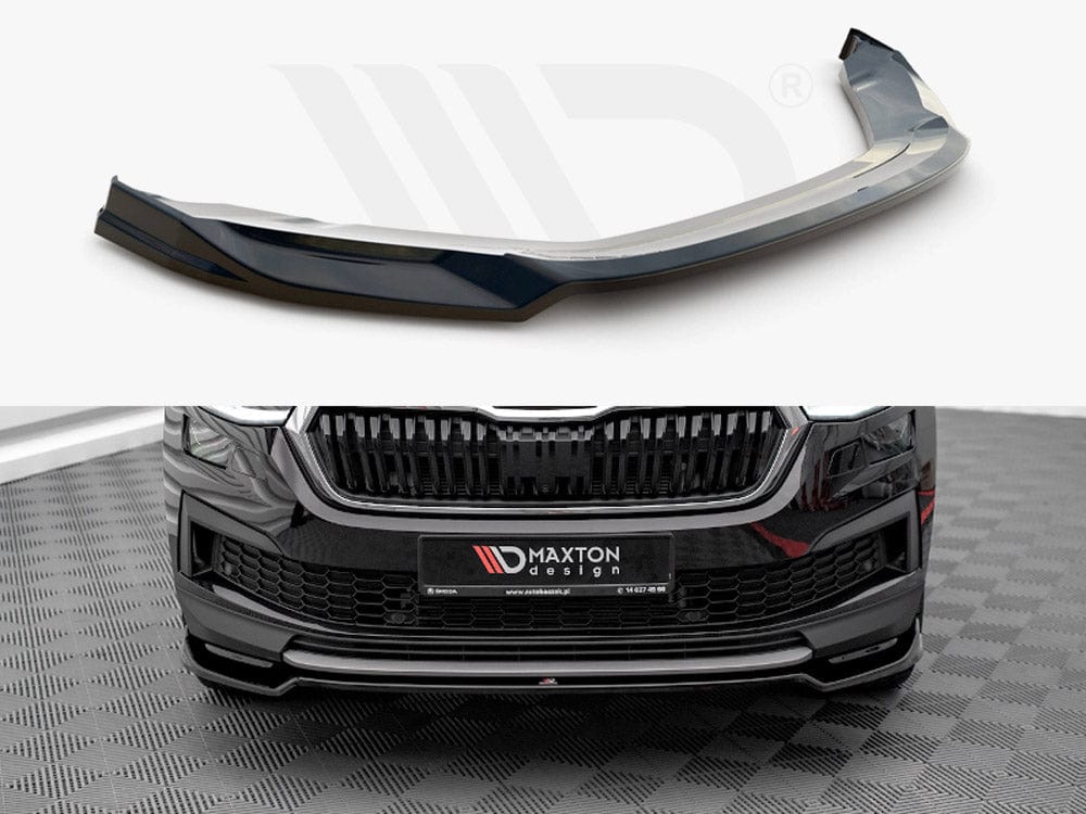 Maxton Design Front Splitter V.2 Skoda Kodiaq MK1 Facelift 2021- Maxton Design SR