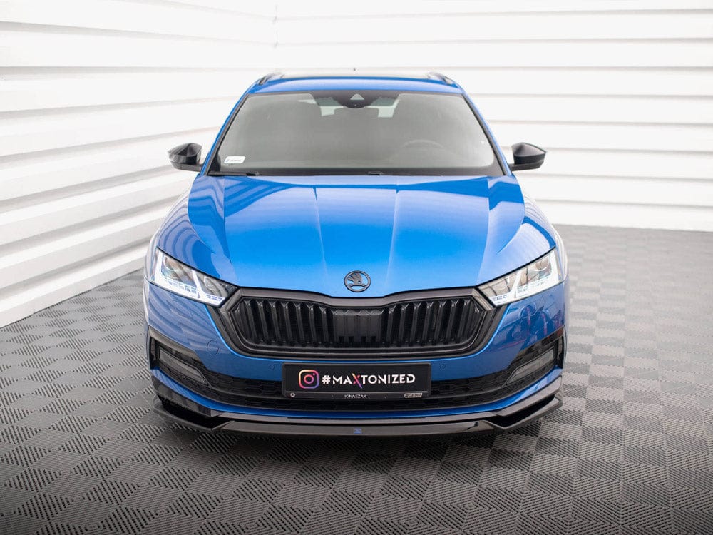 Maxton Design Front Splitter V.2 Skoda Octavia Sportline Mk4 Maxton Design SR