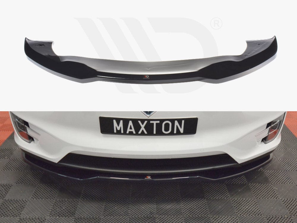 Maxton Design Front Splitter V.2 Tesla Model X 2015- Maxton Design SR