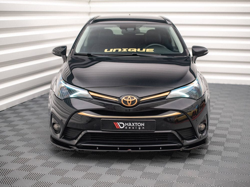 Maxton Design Front Splitter V.2 Toyota Avensis MK3.5 2015-2018 Maxton Design SR