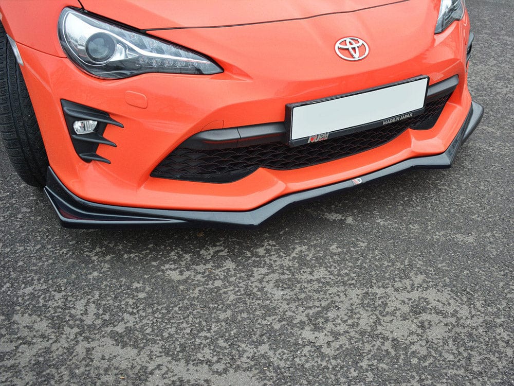 Maxton Design Front Splitter V.2 Toyota GT86 Facelift 2017-UP Maxton Design SR