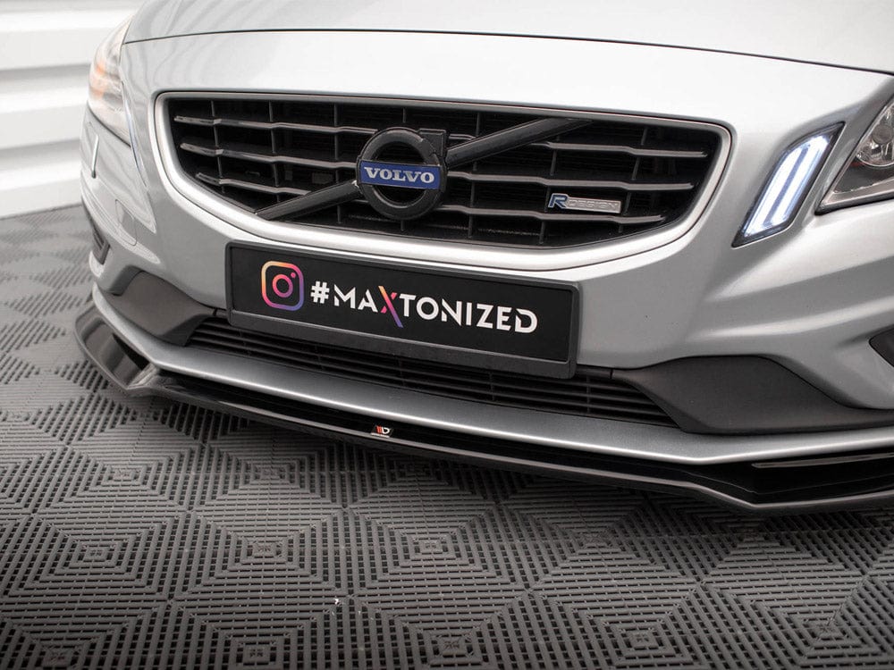 Maxton Design Front Splitter V.2 Volvo S60 R-Design Mk2 Maxton Design SR