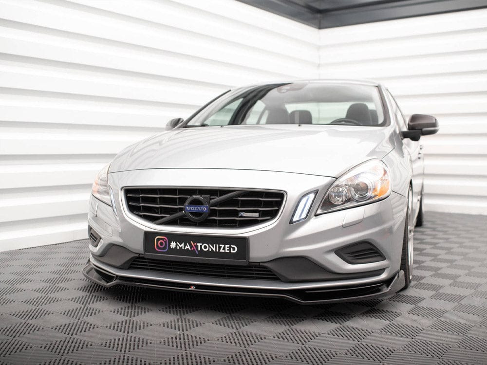 Maxton Design Front Splitter V.2 Volvo S60 R-Design Mk2 Maxton Design SR