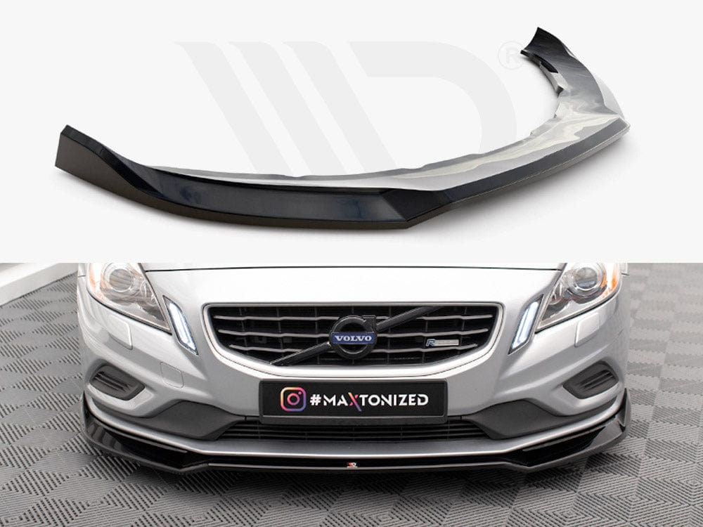 Maxton Design Front Splitter V.2 Volvo S60 R-Design Mk2 Maxton Design SR