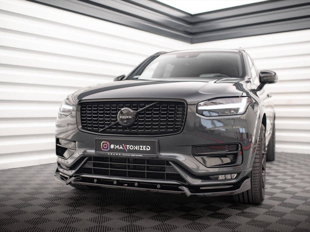 Maxton Design Front Splitter V.2 Volvo XC90 R-Design Mk2 Facelift Maxton Design SR