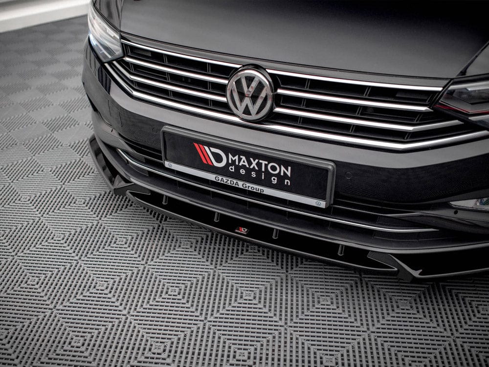 Maxton Design Front Splitter V.2 VW Passat B8 Facelift 2019- Maxton Design SR