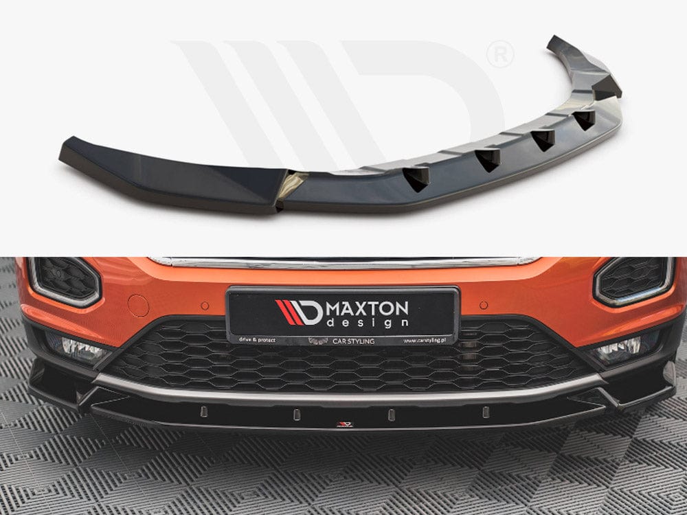 Maxton Design Front Splitter V.2 VW T-Roc Mk1 Maxton Design SR